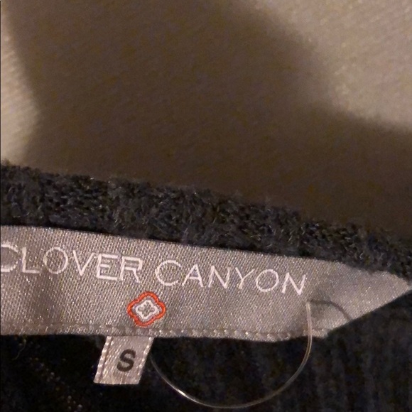 Black and grey top clover canyon shirt - Picture 3 of 3